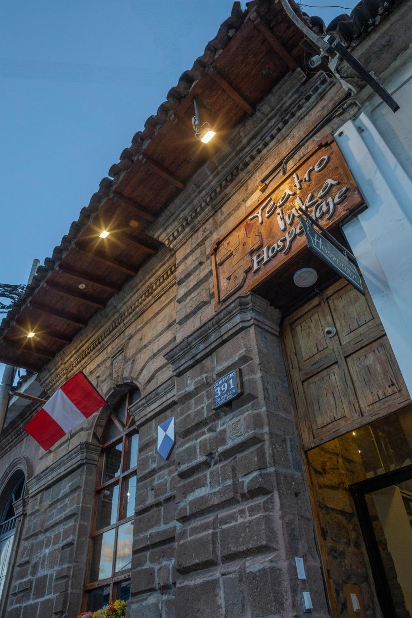 Hostal Teatro Inka Cusco Bagian luar foto