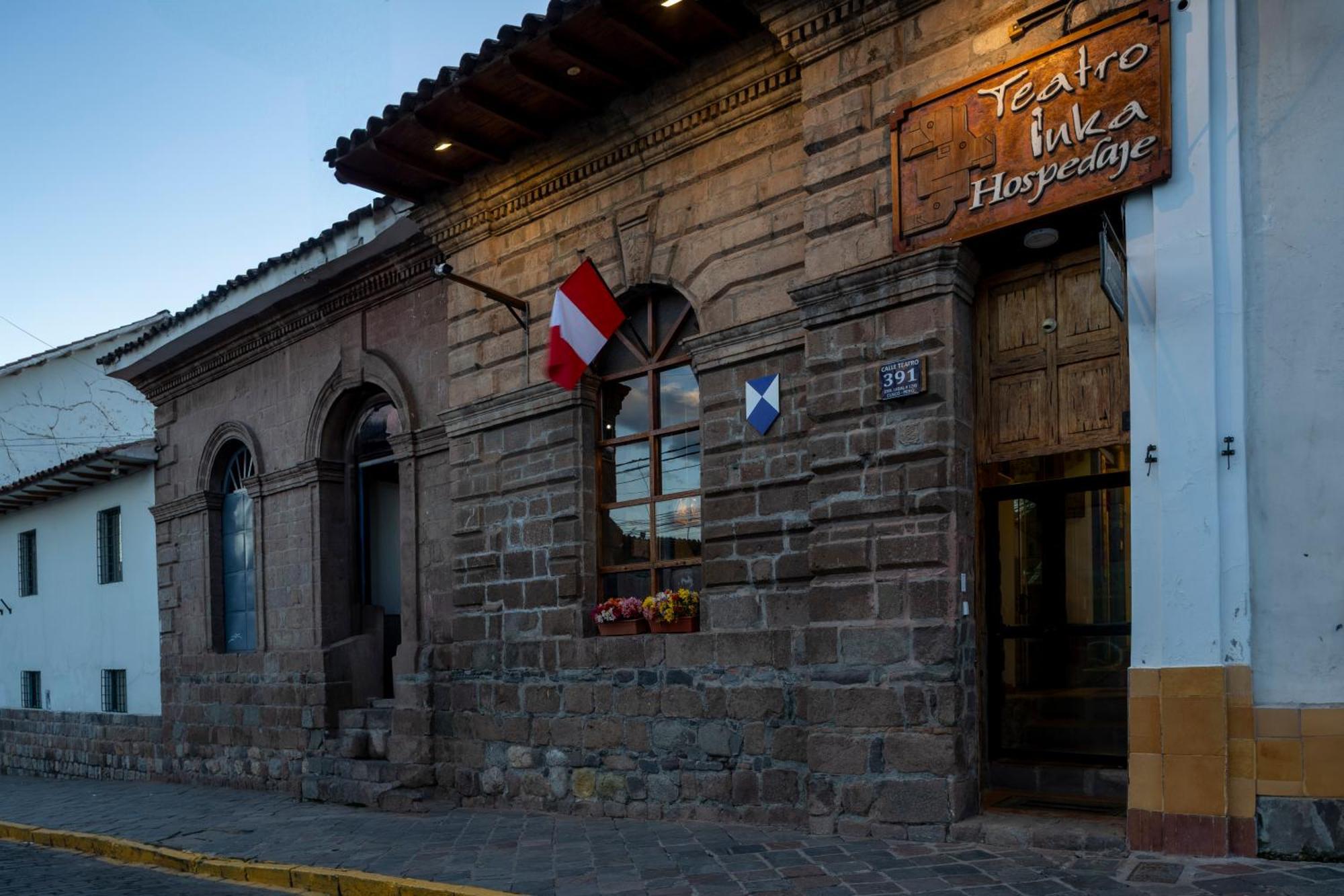 Hostal Teatro Inka Cusco Bagian luar foto